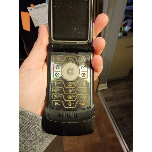 Lot Of 6 Vintage Cell Phones, iPhone Gen 1, Razr, Nokia, LG Sliders US Cellular - Picture 6 of 14